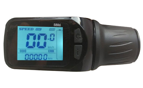 鋰電儀表LCD-S886半把